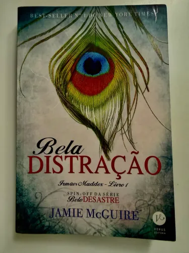 Livro de Romance Bela Distração - Jamie McGuire | Irmãos Maddox | Livro Original