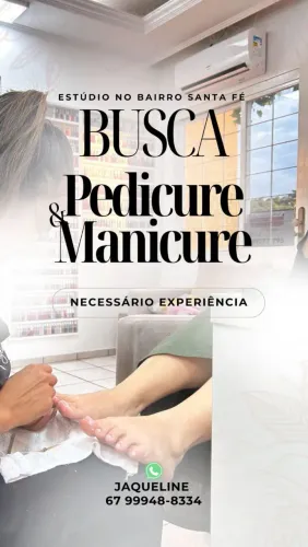 Vaga de Manicure e Pedicure