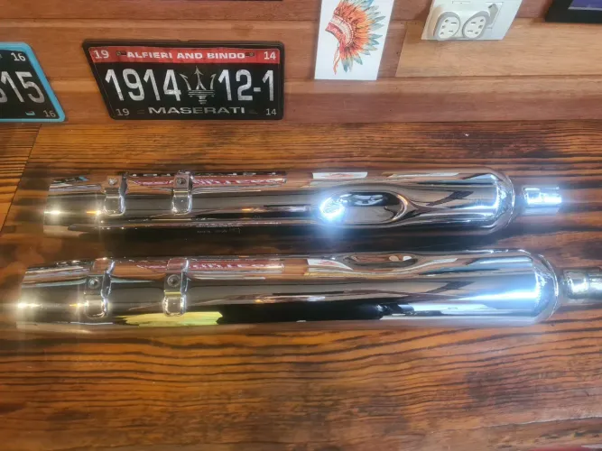 Ponteiras cromadas original HARLEY DAVIDSON