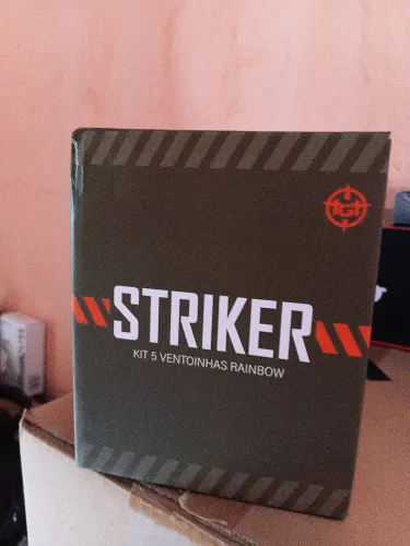 Kit 5 Ventoinhas Striker Rainbow ARGB 120mm Novas!