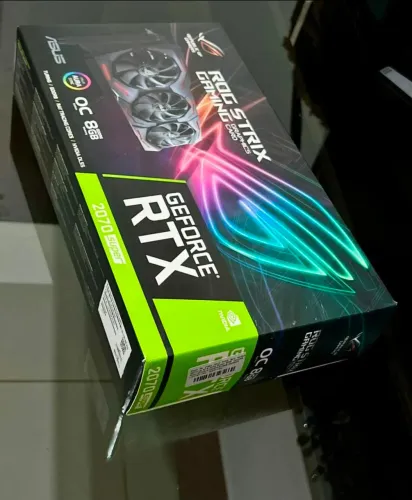 PLACA DE VÍDEO 2070 SUPER STRIX ASUS EM EXCELENTE ESTADO