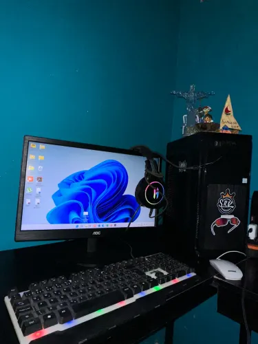 ? PC COMPLETO + MONITOR AOC - PRONTO PARA USO! ?