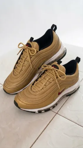 Tênis Nike Air Max 97 Metallic Gold - Original / Conservado