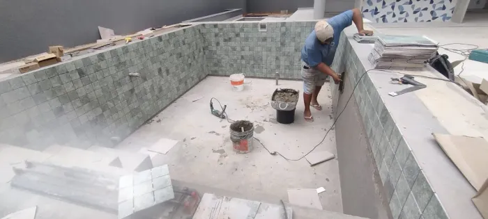 Instalação de piso