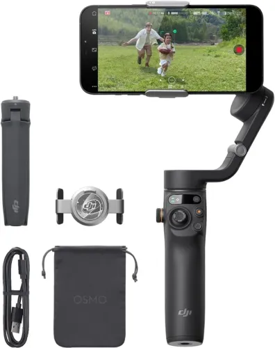 DJI Osmo Mobile 6 Original em Excelente Estado + Case Rígida de Transporte
