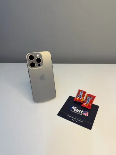 iPhone 15 Pro 128Gb Natural - IMPECÁVEL 