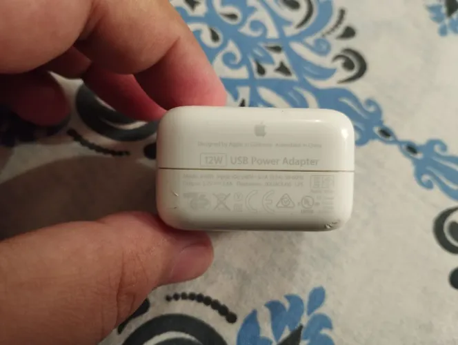 Adaptador de alimentação USB de 12W Original Apple