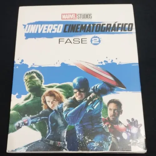 COLEÇÃO UNIVERSO CINEMATOGRÁFICO MARVEL FASE 2 EM BLU-RAY