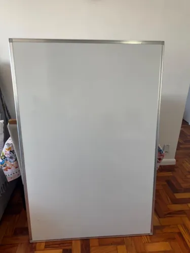 02 Quadro Branco Uv Moldura Alumínio A 150x100