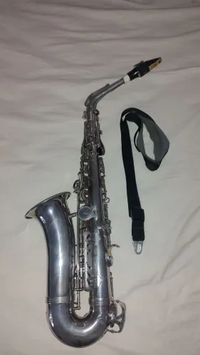 SAXOFONE ALTO WERIL PRATA 