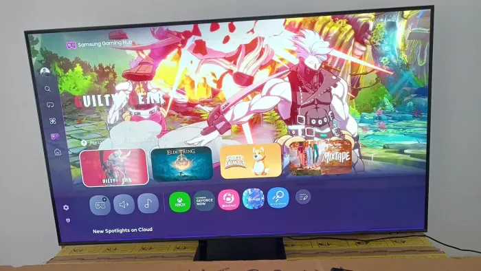 Smart tv 55" Samsung 4k Qled Q70C 120hz