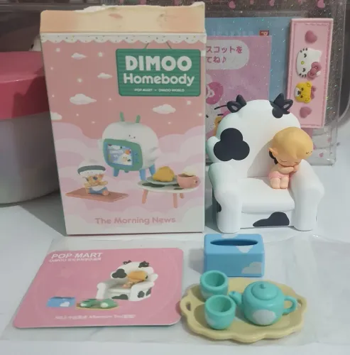 Dimoo Homebody - Afternoon Tea Popmart ORIGINAL <br>
