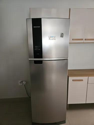 Geladeira Brastemp Frost Free 385L Inox