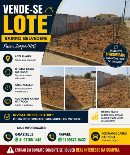 Terreno de Esquina 235m² Plano - Excelente Oportunidade
