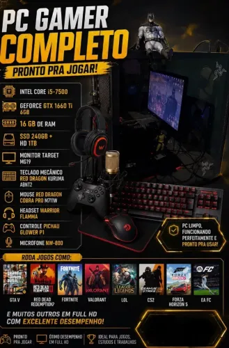 Pc gamer completo