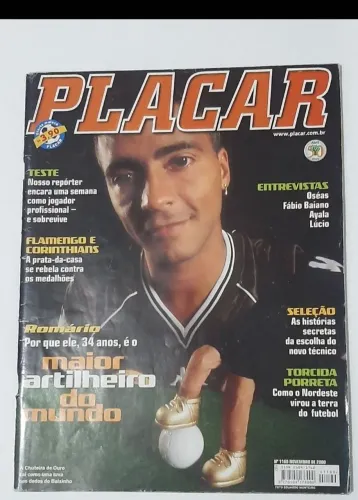 REVISTA PLACAR COM CRAQUE ROMARIO
