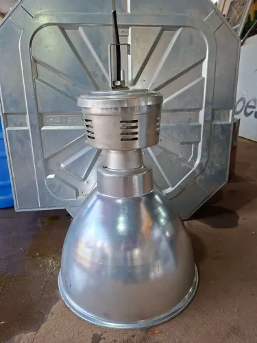 Luminária Industrial de Alumínio para galpão comercial(Grande)