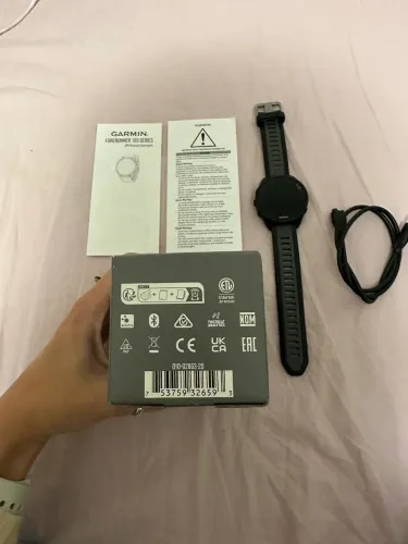 GARMIN FORERUNNER165 PRETO