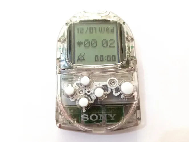 Pocketstation Sony Original Translúcido Impecável