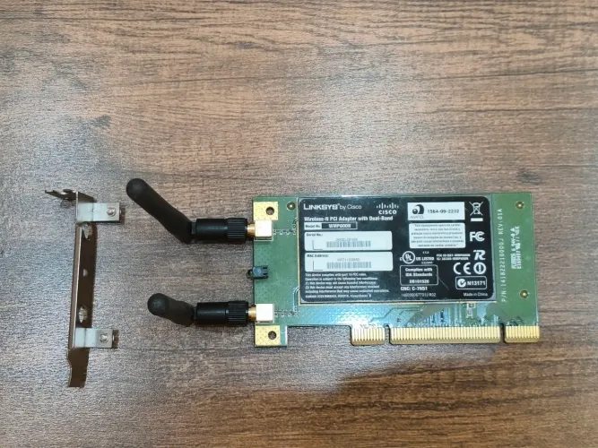 Adaptador placa de rede Linksys WMP600N Dual-Band Wireless-N PCI