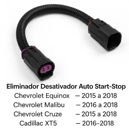 Eliminador Desativador Auto Start Stop Cruze Equinox Malibu XT5 Novo