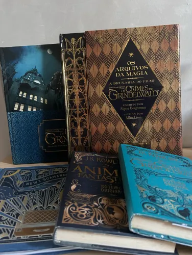 Kit livros: Animais fantásticos e onde habitam