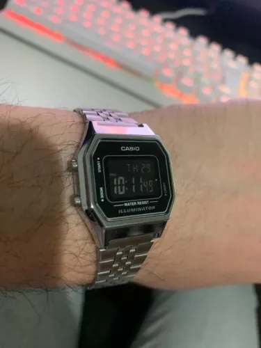 Relógio Casio Vintage La680W - Prata