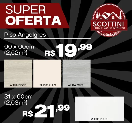 PROMOÇÃO DE PISOS!!!!