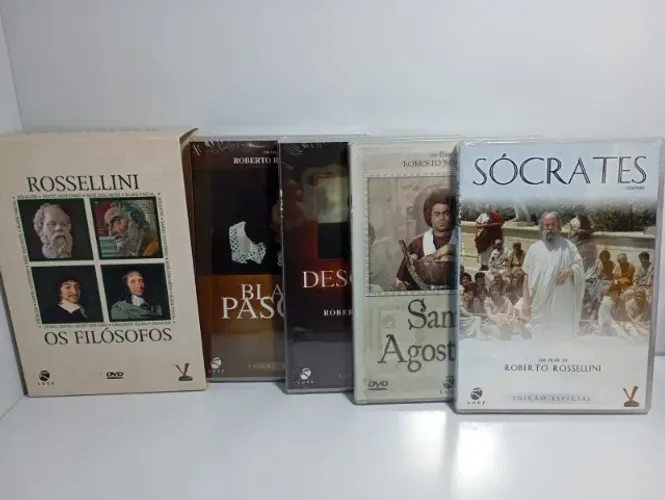 Dvd Coleção Os Filósofos De Rossellini Box 4 Filmes Original
