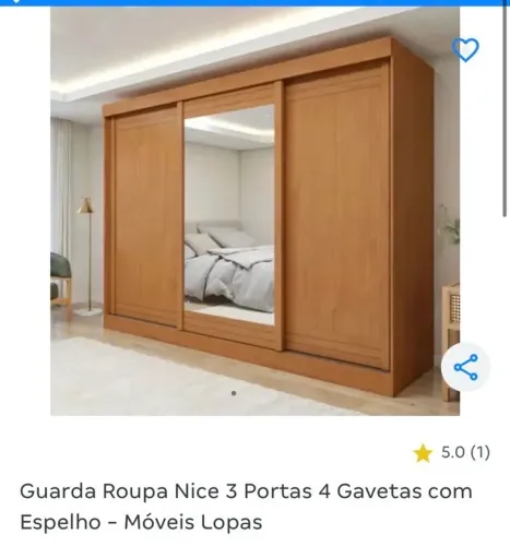 GUARDA ROUPA NOVO - nunca montado