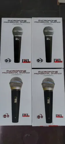 4 microfones JWL por 480