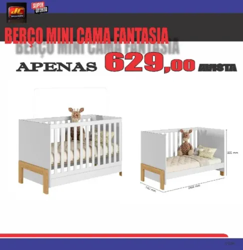 berço mini cama fantasia 