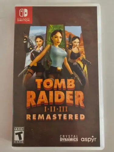 Tomb Raider I-III Remastered Starring Lara Croft Nintendo Switch