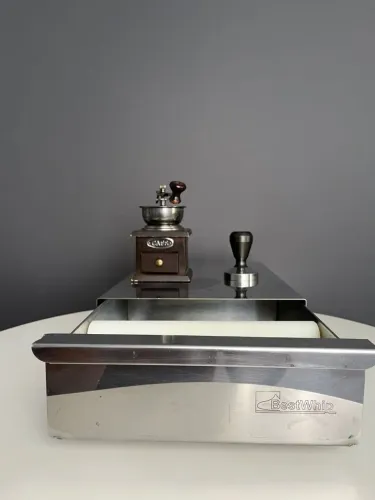 Gaveta de borra aço inox