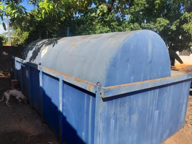 Tanque de armazenamento de Combustível Semi Novo 15.000L com Bomba, Bandeja e Filtro