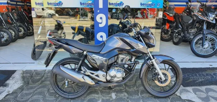 Honda Cg Fan 160 Flex 2024 Cinza Único Cono