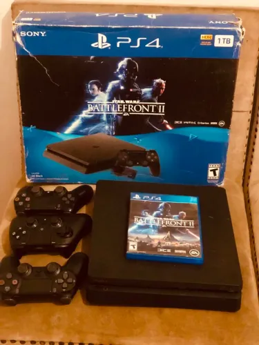 ? PlayStation 4 em Perfeito Estado - Pronto para Jogar! ?