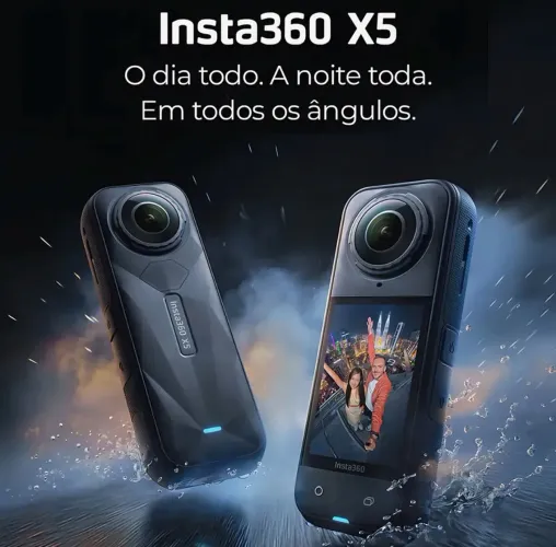 Insta360 X5 8K ? Sem uso, na caixa original