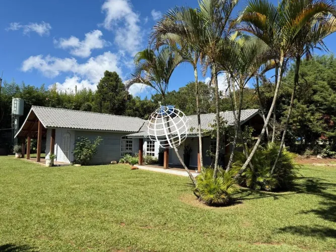Chácara com 4 dormitórios para alugar, 3000 m² por R$ 7.000,00/mês - Panorama - Piracaia/S