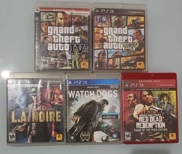 Coleção - gangster / true crime (PS3)