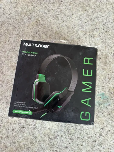 Fone De Ouvido Multilaser Headset Gamer P2 Notebook Pc