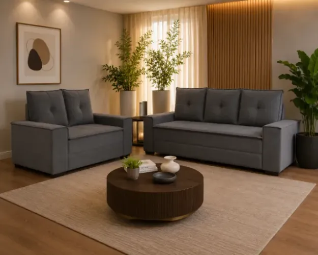 Sofá paris 2 e 3 lugares