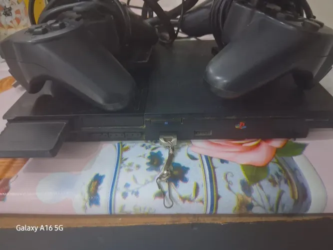 PS2 COMPLETO DOIS CONTROLE