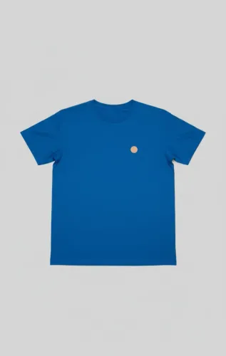 Camisa Azul Masculina Infantil Casual