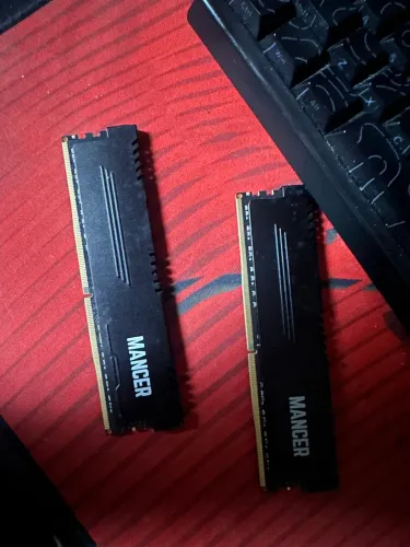 Memória Ram 16GB x2 8GB Mancer 3200Mhz