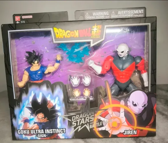 Dragon Ball Super Battle Pack Goku Ultra instinto vs Jiren Drago Stars Bandai