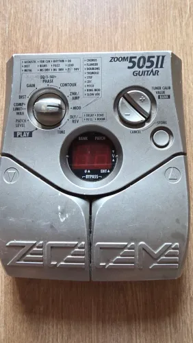Pedal Zoom 505 Guitarra