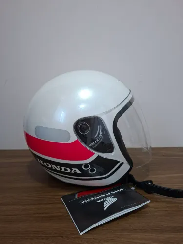 Capacete aberto Honda 56 novo