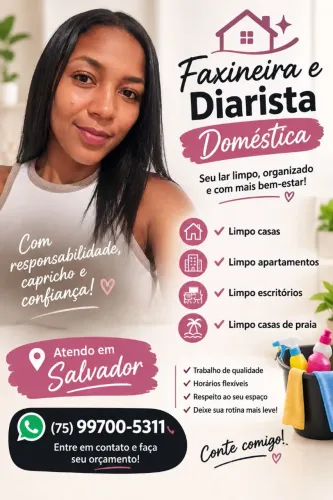 Faxinas e diárias