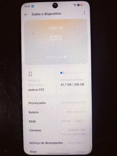 V/T Realme C55 256gb